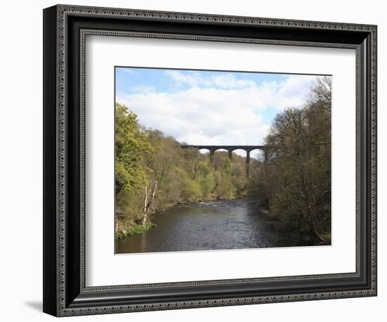 Pontcysyllte Aqueduct, UNESCO World Heritage Site, Llangollen, Denbighshire, North Wales, UK-Wendy Connett-Framed Photographic Print