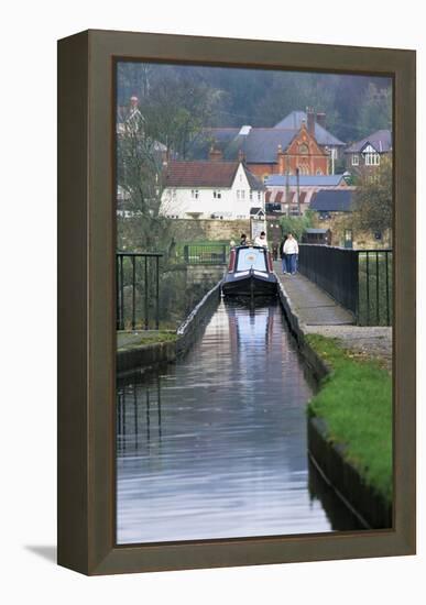 Pontcysyllte Aqueduct-Adrian Bicker-Framed Premier Image Canvas