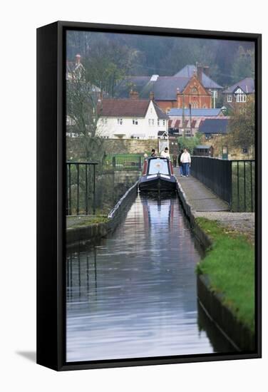 Pontcysyllte Aqueduct-Adrian Bicker-Framed Premier Image Canvas