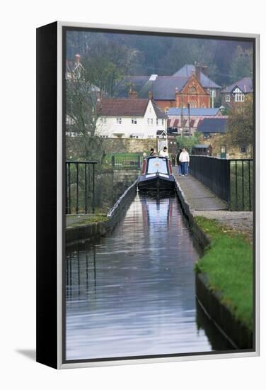 Pontcysyllte Aqueduct-Adrian Bicker-Framed Premier Image Canvas