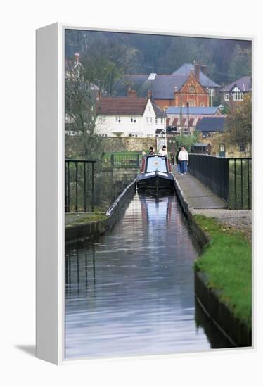 Pontcysyllte Aqueduct-Adrian Bicker-Framed Premier Image Canvas