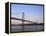 Ponte 25 De Abril Over the River Tagus, Lisbon, Portugal-Yadid Levy-Framed Premier Image Canvas