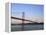 Ponte 25 De Abril Over the River Tagus, Lisbon, Portugal-Yadid Levy-Framed Premier Image Canvas