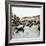 Ponte Rialto con Gondolas-Alan Blaustein-Framed Photographic Print