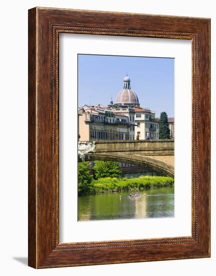 Ponte Santa Trinita, Arno River, Florence, Tuscany, Italy, Europe-Nico Tondini-Framed Photographic Print