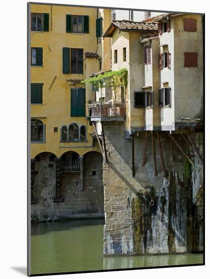 Ponte Vecchio (1345), Florence (Firenze), UNESCO World Heritage Site, Tuscany, Italy-Nico Tondini-Mounted Photographic Print