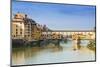 Ponte Vecchio and River Arno, Florence (Firenze), Tuscany, Italy, Europe-Nico Tondini-Mounted Photographic Print