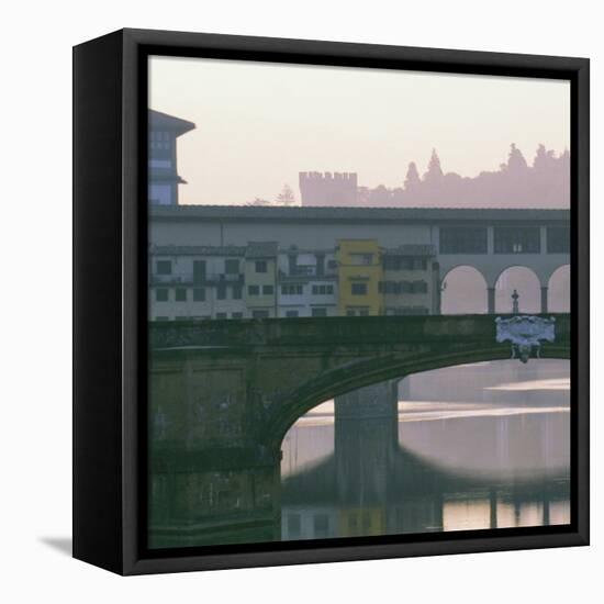 Ponte Vecchio - Detail II-Bill Philip-Framed Stretched Canvas