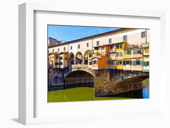 Ponte Vecchio, Firenze, Tuscany, Italy, Europe-Nico Tondini-Framed Photographic Print