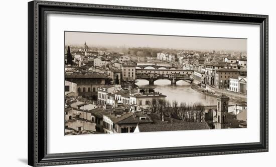 Ponte Vecchio, Florence-Vadim Ratsenskiy-Framed Art Print