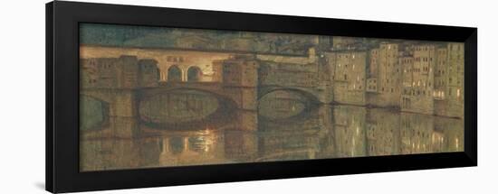 Ponte Vecchio, Florence-William Holman Hunt-Framed Giclee Print