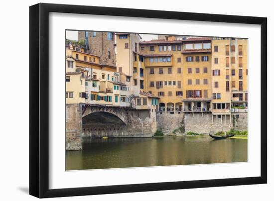 Ponte Vecchio, River Arno, UNESCO, Firenze, Tuscany, Italy-Nico Tondini-Framed Photographic Print