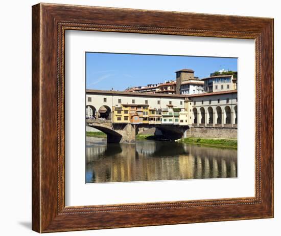 Ponte Vecchio, UNESCO World Heritage Site, Firenze, Tuscany, Italy-Nico Tondini-Framed Photographic Print