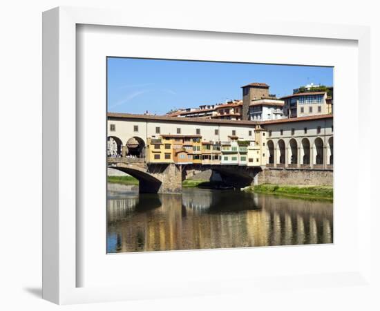 Ponte Vecchio, UNESCO World Heritage Site, Firenze, Tuscany, Italy-Nico Tondini-Framed Photographic Print