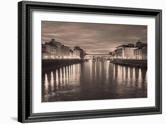 Ponte Vecchio V-Rita Crane-Framed Photographic Print
