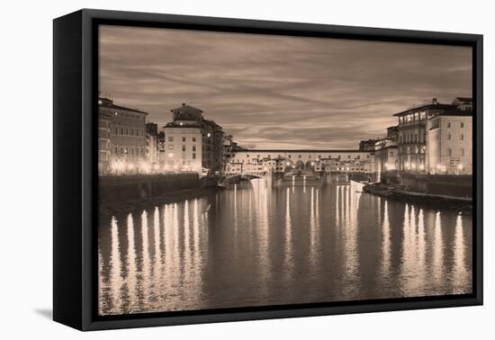 Ponte Vecchio VII-Rita Crane-Framed Premier Image Canvas