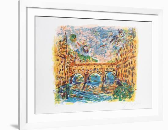 Ponte Vecchio-Wayne Ensrud-Framed Collectable Print