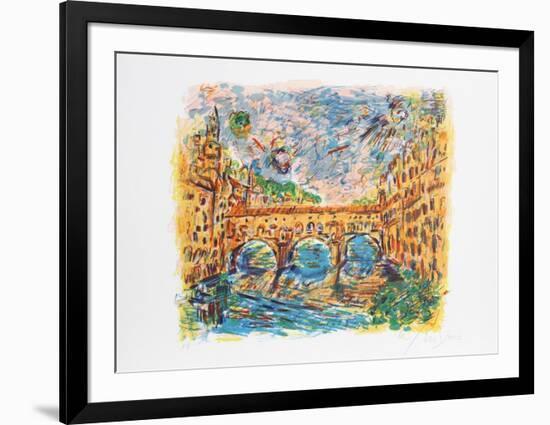 Ponte Vecchio-Wayne Ensrud-Framed Collectable Print