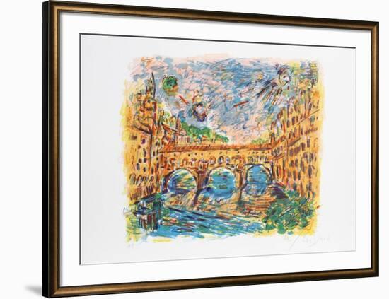 Ponte Vecchio-Wayne Ensrud-Framed Collectable Print