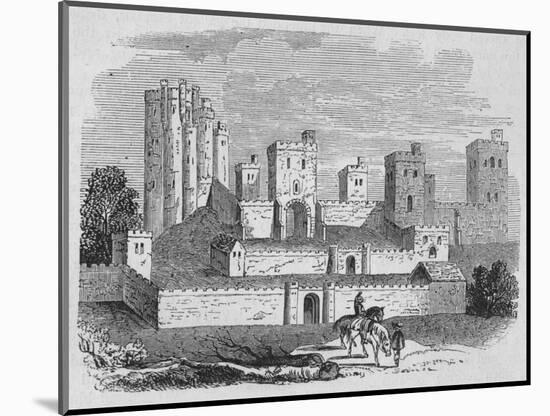 'Pontefract Castle', c1880-Unknown-Mounted Giclee Print