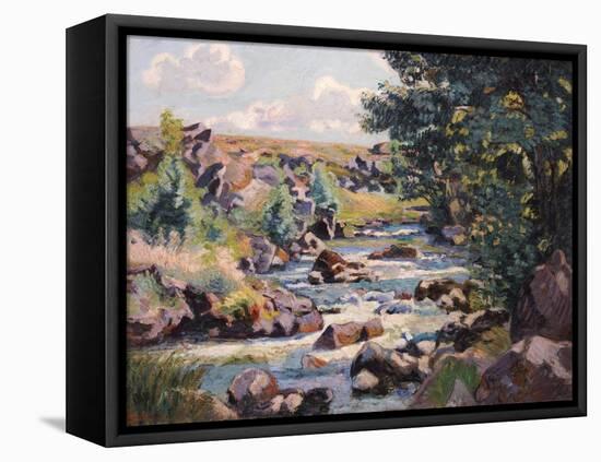 Pontgibaud Countryside, 1893-Armand Guillaumin-Framed Premier Image Canvas