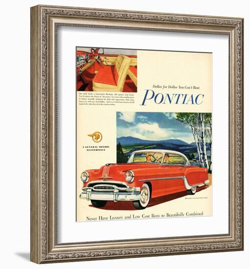 Pontiac - Beautifully Combined-null-Framed Art Print