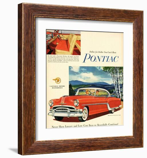 Pontiac - Beautifully Combined-null-Framed Art Print