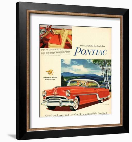 Pontiac - Beautifully Combined-null-Framed Art Print