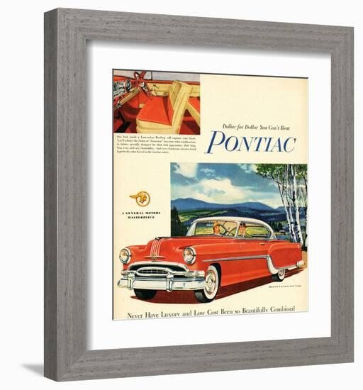 Pontiac - Beautifully Combined-null-Framed Art Print