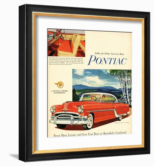 Pontiac - Beautifully Combined-null-Framed Art Print
