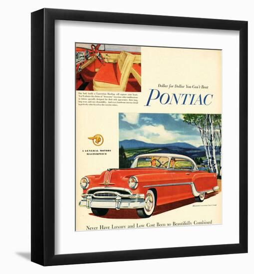 Pontiac - Beautifully Combined-null-Framed Art Print