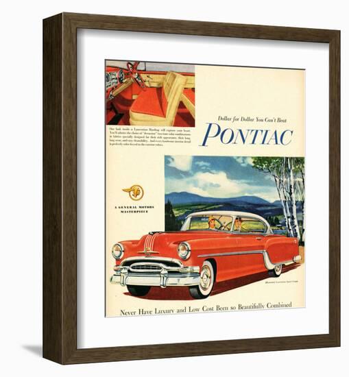 Pontiac - Beautifully Combined-null-Framed Art Print