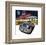 Pontiac Chieftain '50 at The Circle Diner-Graham Reynold-Framed Art Print