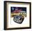 Pontiac Chieftain '50 at The Circle Diner-Graham Reynold-Framed Art Print