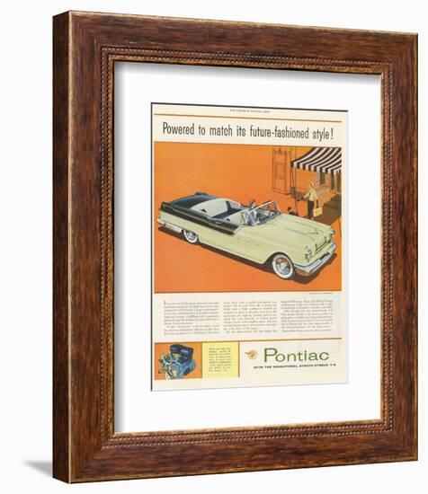 Pontiac-Future Fashioned Style-null-Framed Premium Giclee Print