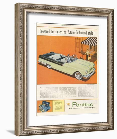 Pontiac-Future Fashioned Style-null-Framed Art Print