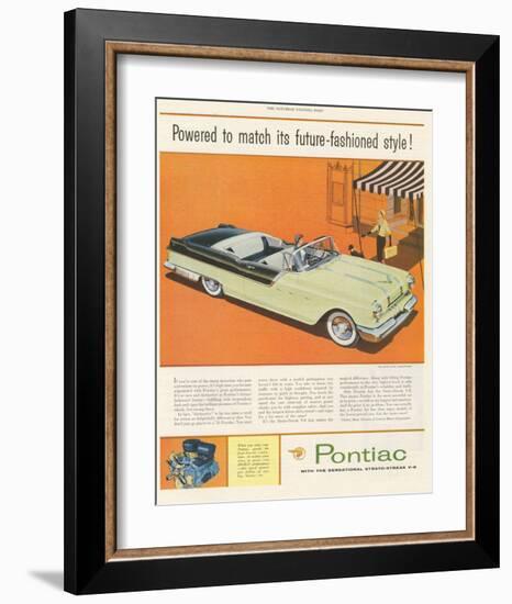 Pontiac-Future Fashioned Style-null-Framed Art Print