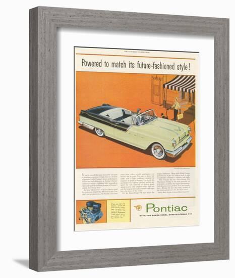 Pontiac-Future Fashioned Style-null-Framed Art Print