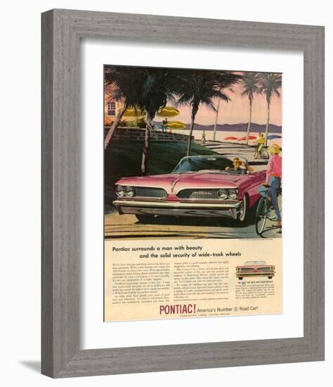 Pontiac-Surrounds With Beauty-null-Framed Art Print