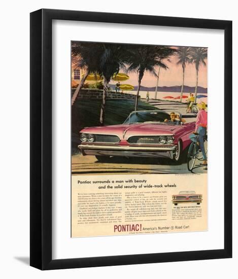 Pontiac-Surrounds With Beauty-null-Framed Art Print