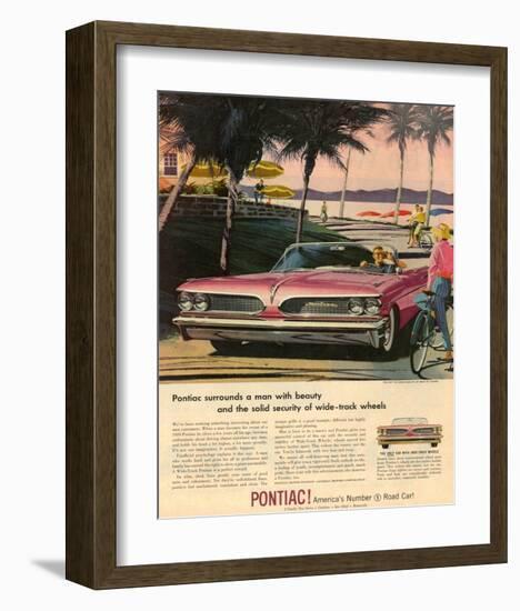 Pontiac-Surrounds With Beauty-null-Framed Art Print