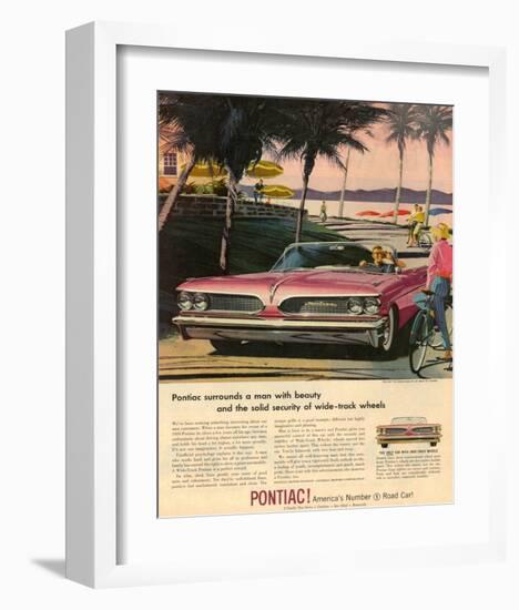 Pontiac-Surrounds With Beauty-null-Framed Art Print