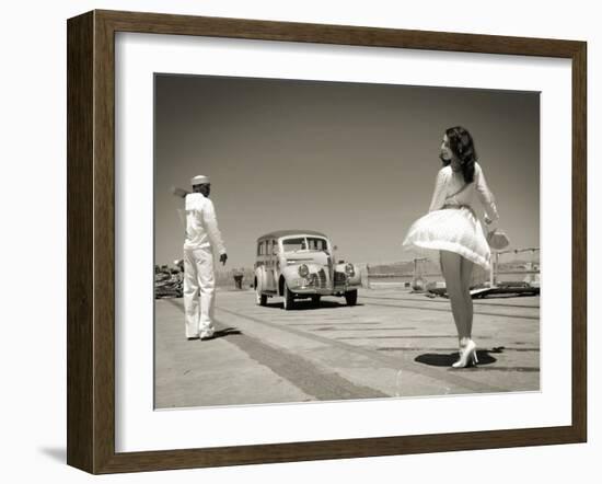 Pontiac Woody Station Wagon-Dmitry Popov-Framed Photographic Print