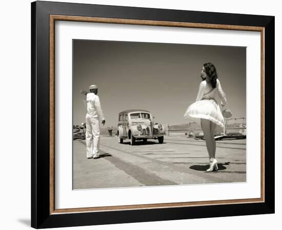 Pontiac Woody Station Wagon-Dmitry Popov-Framed Photographic Print