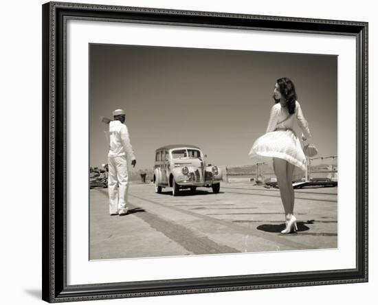 Pontiac Woody Station Wagon-Dmitry Popov-Framed Photographic Print