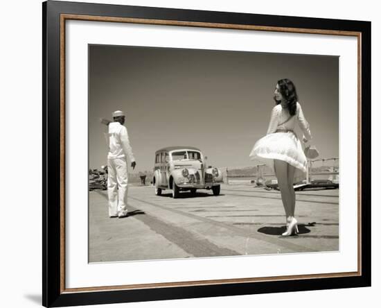 Pontiac Woody Station Wagon-Dmitry Popov-Framed Photographic Print