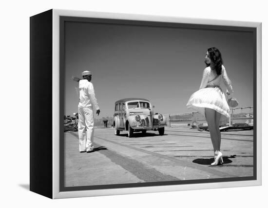 Pontiac Woody Station Wagon-Dmitry Popov-Framed Premier Image Canvas