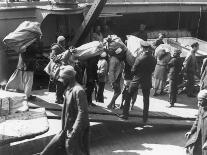 Taking on the Mail Port Said Egypt-Pontin Brown-Photographic Print