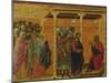 Pontius Pilate's Second Interrogation of Christ-Duccio Di buoninsegna-Mounted Giclee Print
