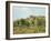 Pontoise, or the Gardens of the Hermitage, Pontoise, 1867-Camille Pissarro-Framed Giclee Print